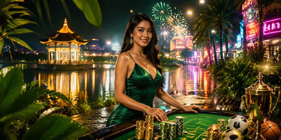 Suasana pertaruhan kasino Malaysia dengan meja Baccarat dalam talian platform 42610